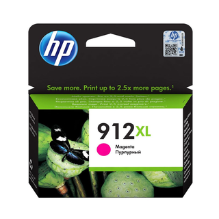 Cartouche d'encre originale HP 912XL Magenta haute capacité pour OJ 8023