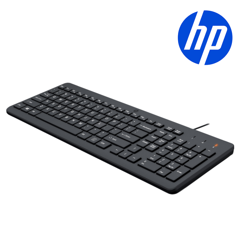 150 Wired Keyboard French - Black