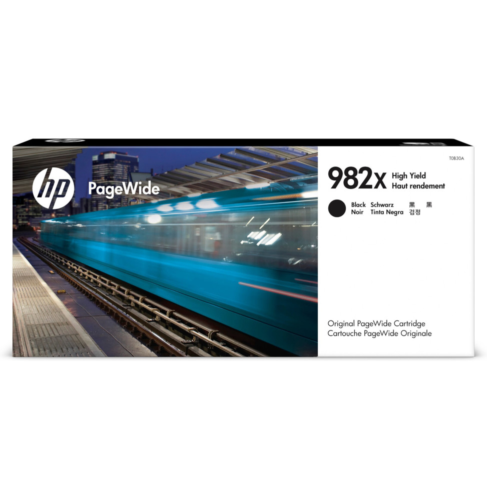 HP 982X Black Original PageWide Crtg 20000 pagespour Colour MFP 780 series-785 series -765 series