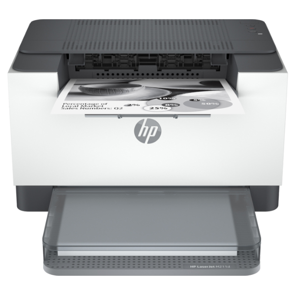 LaserJet M211d Vitesse d'impression jusqu'à 29 ppm, qualité d'impression Jusqu'à 600 x 600 ppp, USB 2.0 haute vitesse + Recto Verso