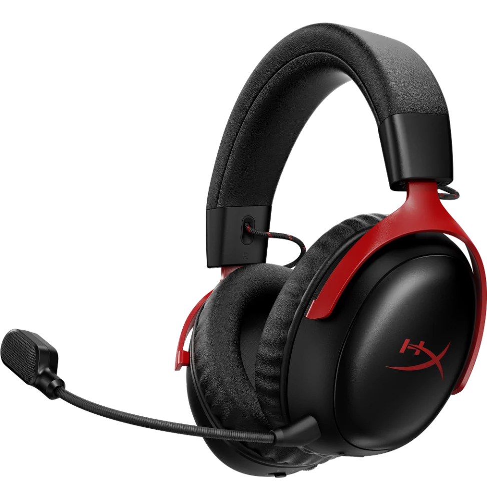 HyperX Cloud III Wireless-Gaming Headst RED
