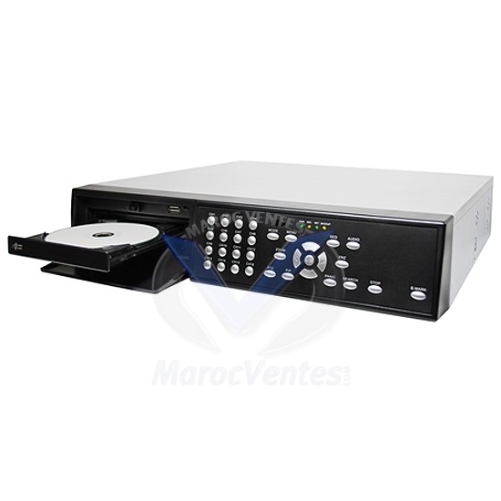 Network DVR, Supports Network Time Server and DDNS HS-08240-T2