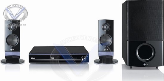 Ensemble Home Cinéma 2.1 Blu-ray 3D DLNA avec sortie HDMI 1080p HX806CM