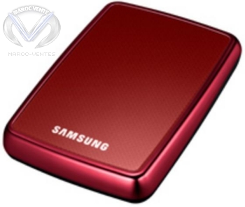 Disque dur externe 160Go 1.8" USB 2.0 Rouge