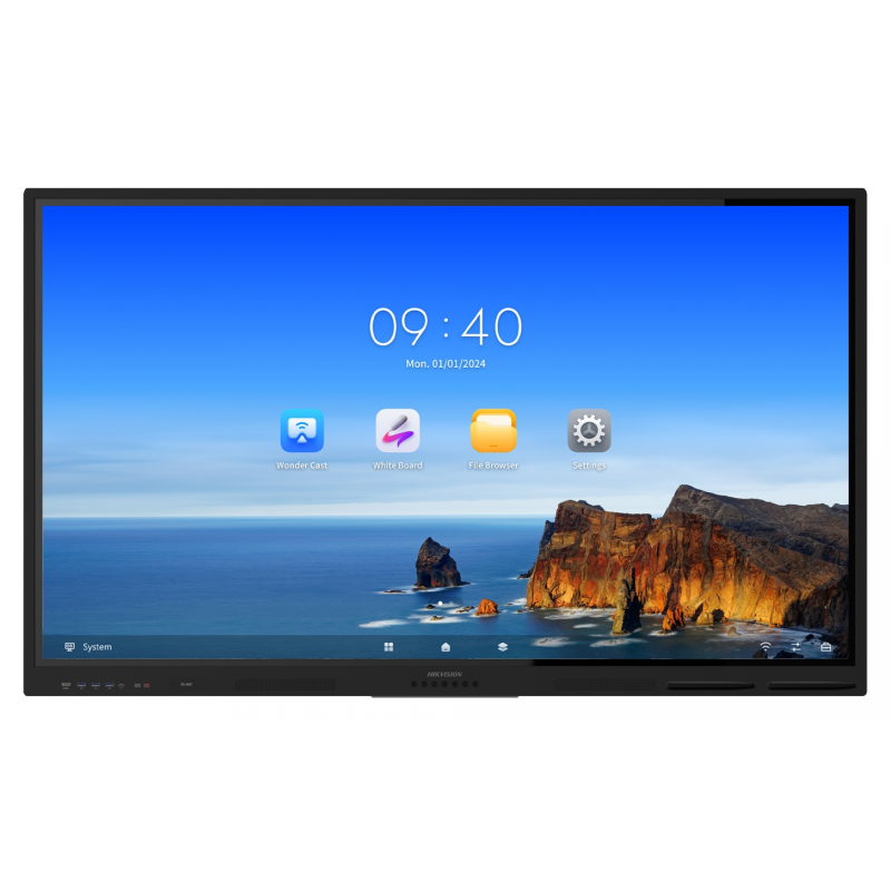 Écran Interactif 4K UHD 75 pouces Tactile