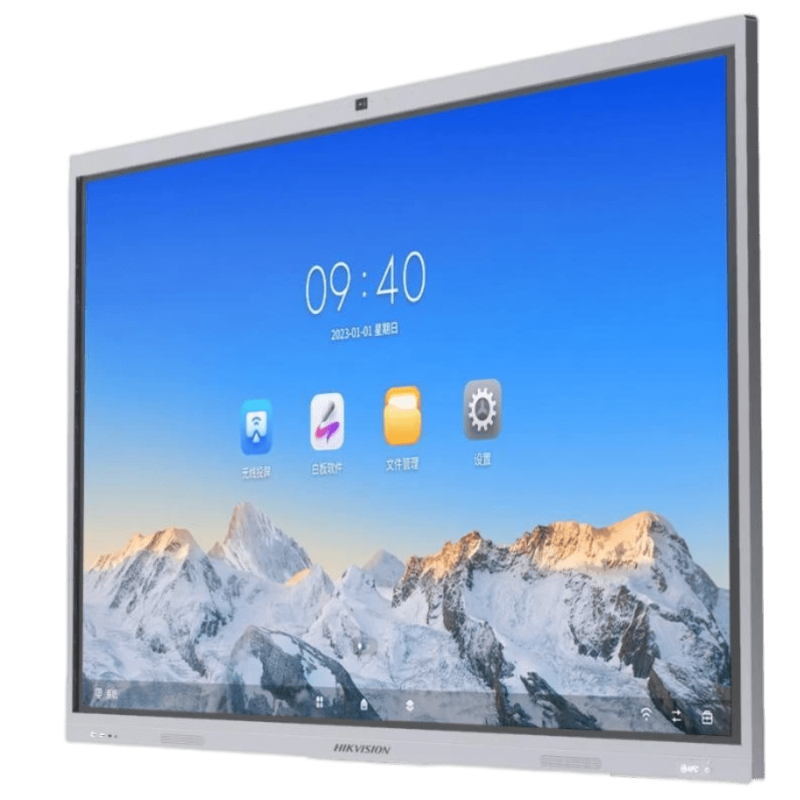 Ecran Tactile Interactif 65 pouces UHD 4K AVEC CAMERA INTEGREE