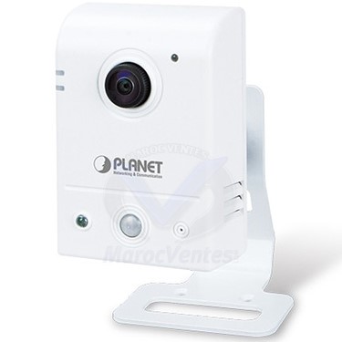 Caméra IP Fish-Eye Cube sans Fil 180° WIFI + Carte Micro SD
