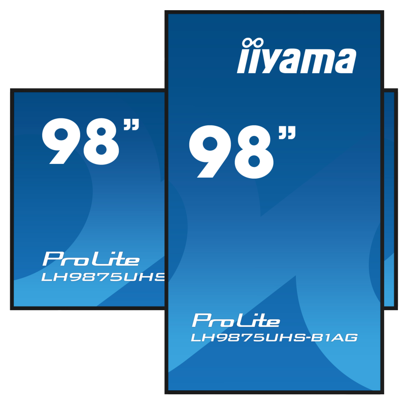 Moniteur professionnel pour l'affichage dynamique 98" IIYAMA PROLITE