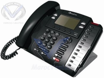 Téléphone IP avec 4 ligne et 2 port Ethernet PoE 320HD