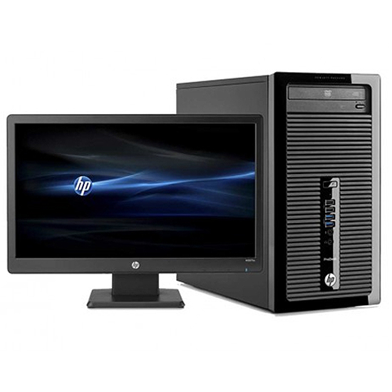 HP 400G2MT i5-4590S 4GB 500GBW8.1dgW7p64+ Ecran 20" 1Yr Wty