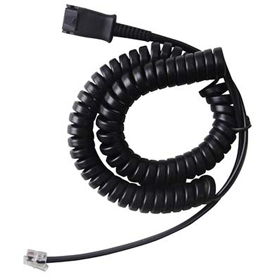 Câble inférieur QD dans le connecteur RJ09 K2-PL / QD-01