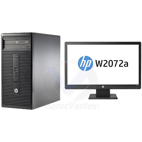 HP 280G1 MT PDC3250 2GB 500GBW8,1dgW7p64+Ecran 20" 1 Yr Wty K8K54EA