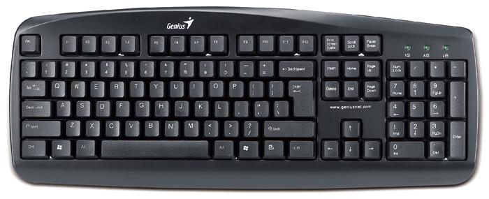 CLAVIER GENIUS KB-110 USB BLACK