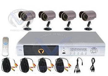 DVR Kits and Camera KD-604VRS