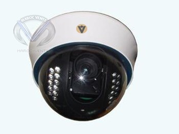 Dome Camera 1/3" super had CCD 540TVL 3D Adjust