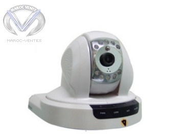 IP PT Camera à 2 processeurs, ARM9 et DSP Inner set IR lights Distance in night