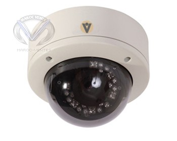 IP Dome Camera adapting Port Ethernet and power supply Port Alarm