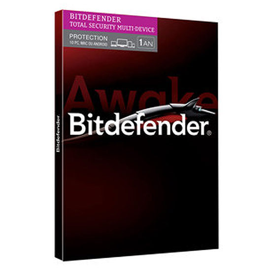 Bitdefender Total Security  / 1 an / 10 postes