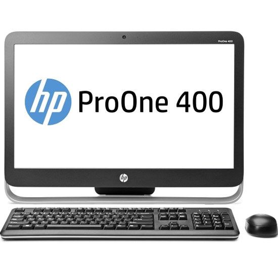 HP 400PO AiO NT G3250T 4GB 500GB FreeDos 1Yr Wty Ecran 19.5"