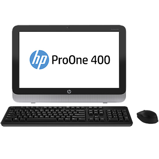 HP 400PO AiO NT i34160T 4GB 500GB FreeDos 1Yr Wty 19.5"