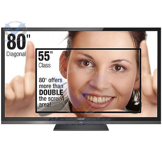 Téléviseur à LED de 80 pouce AQUOS 1080p 240 Hz LC-80LE645