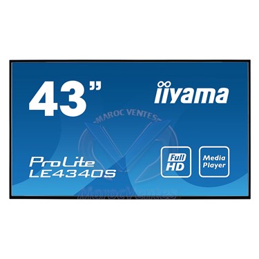 ProLite Moniteur Full HD Professionnel 43" avec USB Media Playback