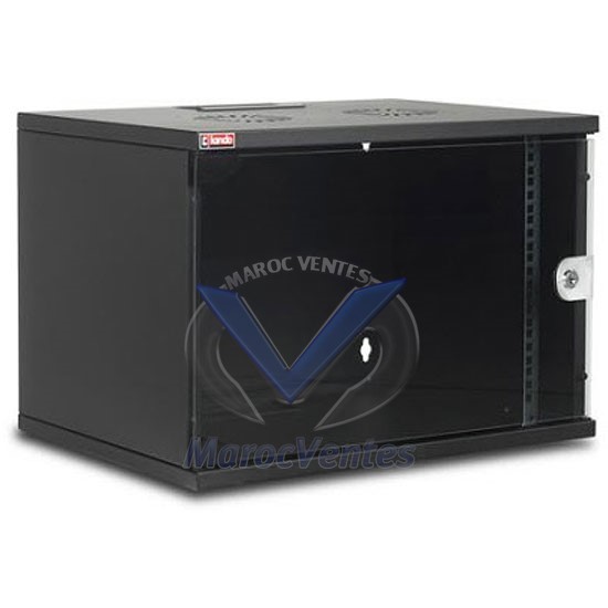 Montage Lande 19 Pouces Mur de 12U Boîte de Correctif 400 mm LN-SH12U5440-BL-FO