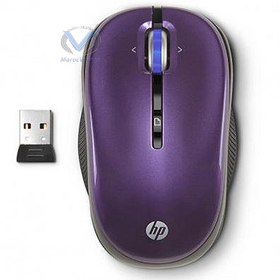 Souris 2.4GHz Wireless Mobile Sweet Purple