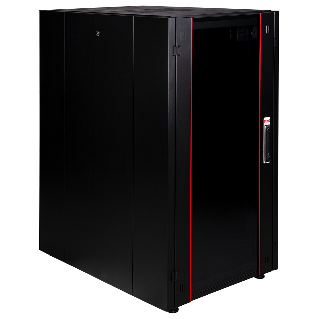 ARMOIRE HYPERLINE 26U 600*1000MM 19'' LANDE NHL26U6010BL-B