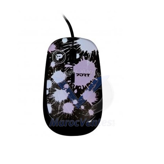 PORT GREEN PAINT SQUARE ME G Lazer Wired Mouse 180700