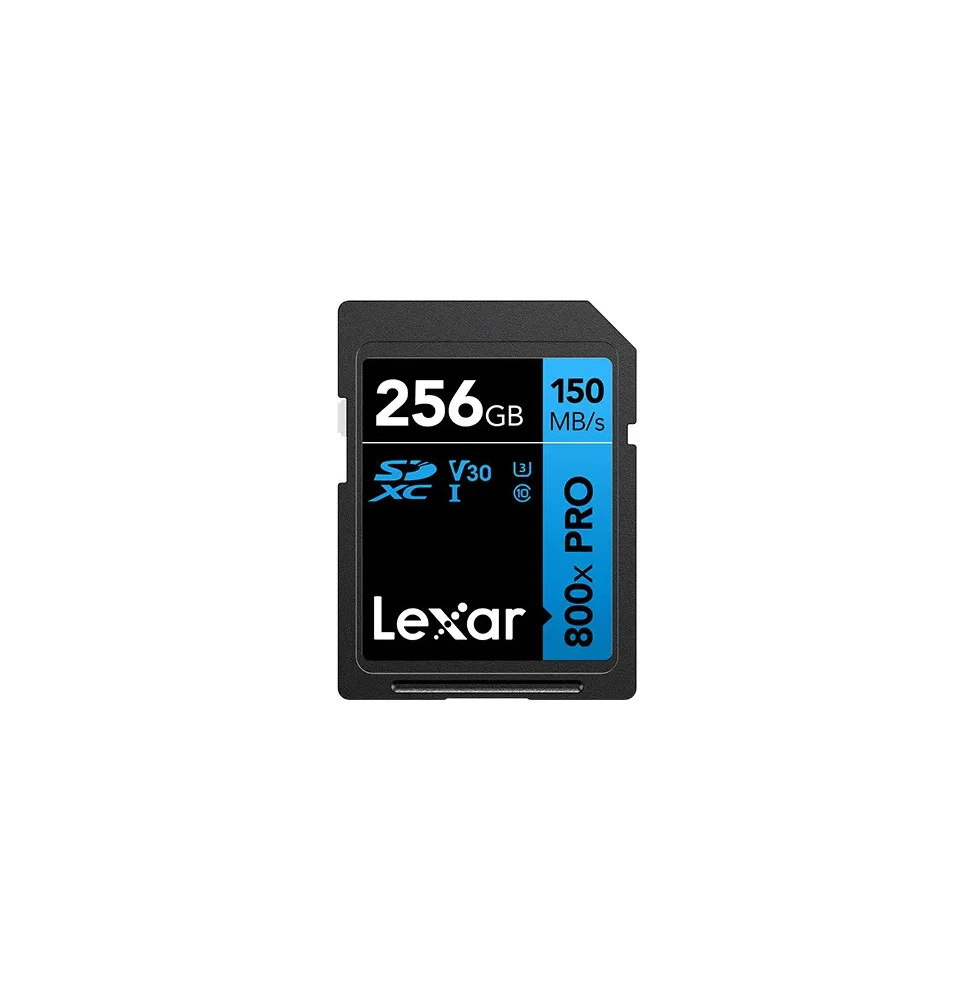 Carte SD SD800P 256GB Professional 800x PRO SDXC UHS-I