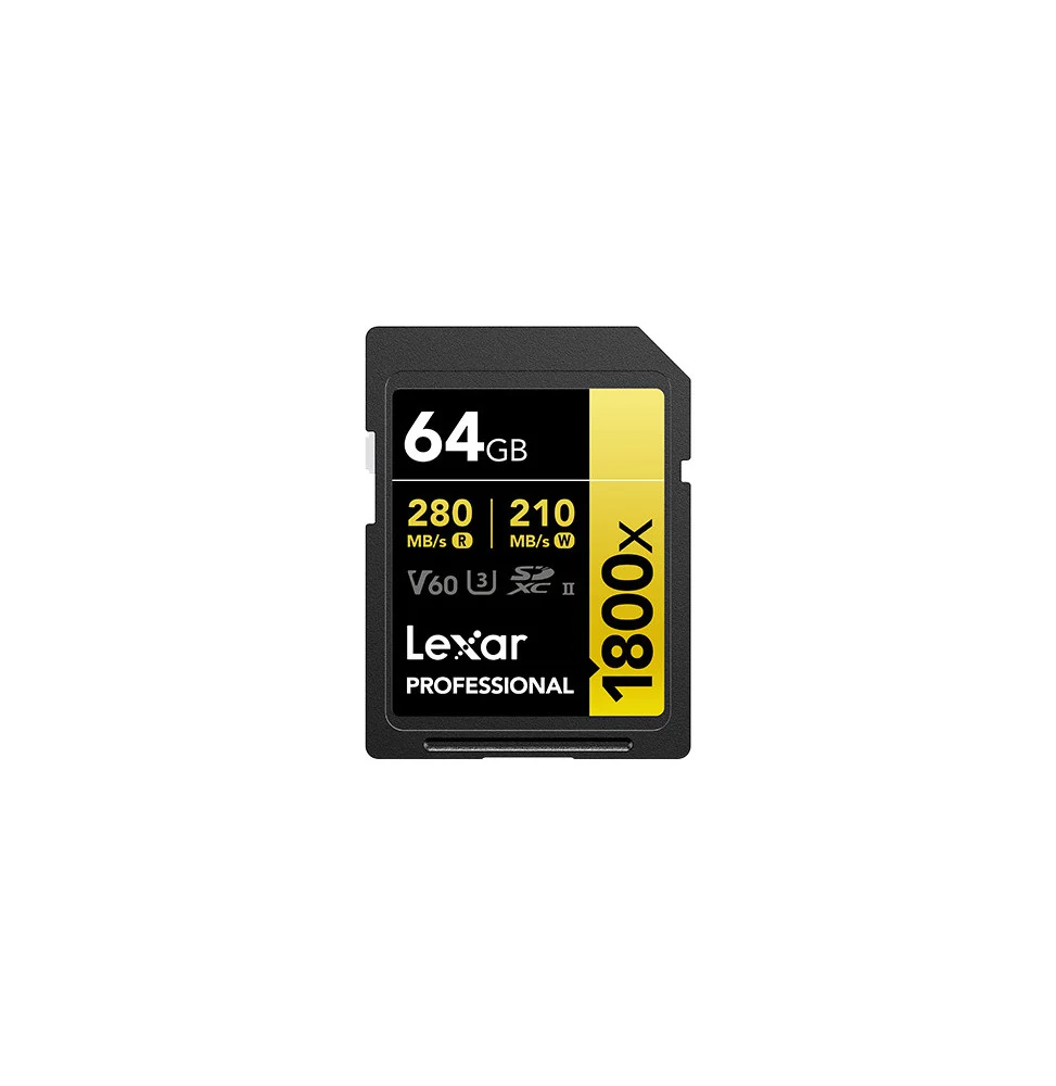 Carte SD SD1800X 64GB Professional