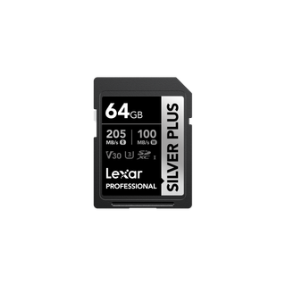 Carte SD Silver Plus 64GB Professional SILVER PLUS SDXC UHS-I