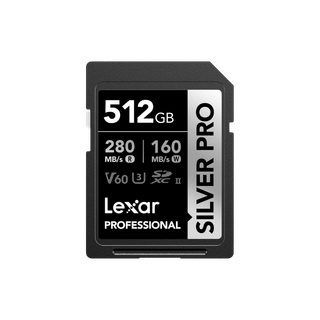 Carte SD Silver Pro 512GB Professional SILVER PRO SDXC™ UHS-II