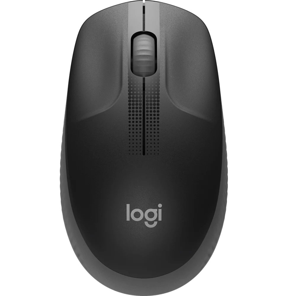 Souris sans fil M190 - Taille standard - 2.4 GHz - Charbon