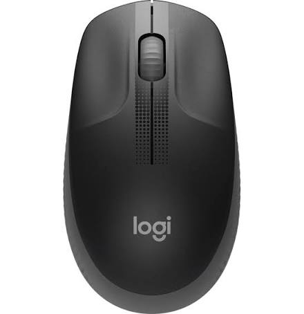 LOGITECH M190 Full-size wireless mouse - 2.4GHZ - N/A - EMEA28i-935- CHARCOAL - M190 910-005905