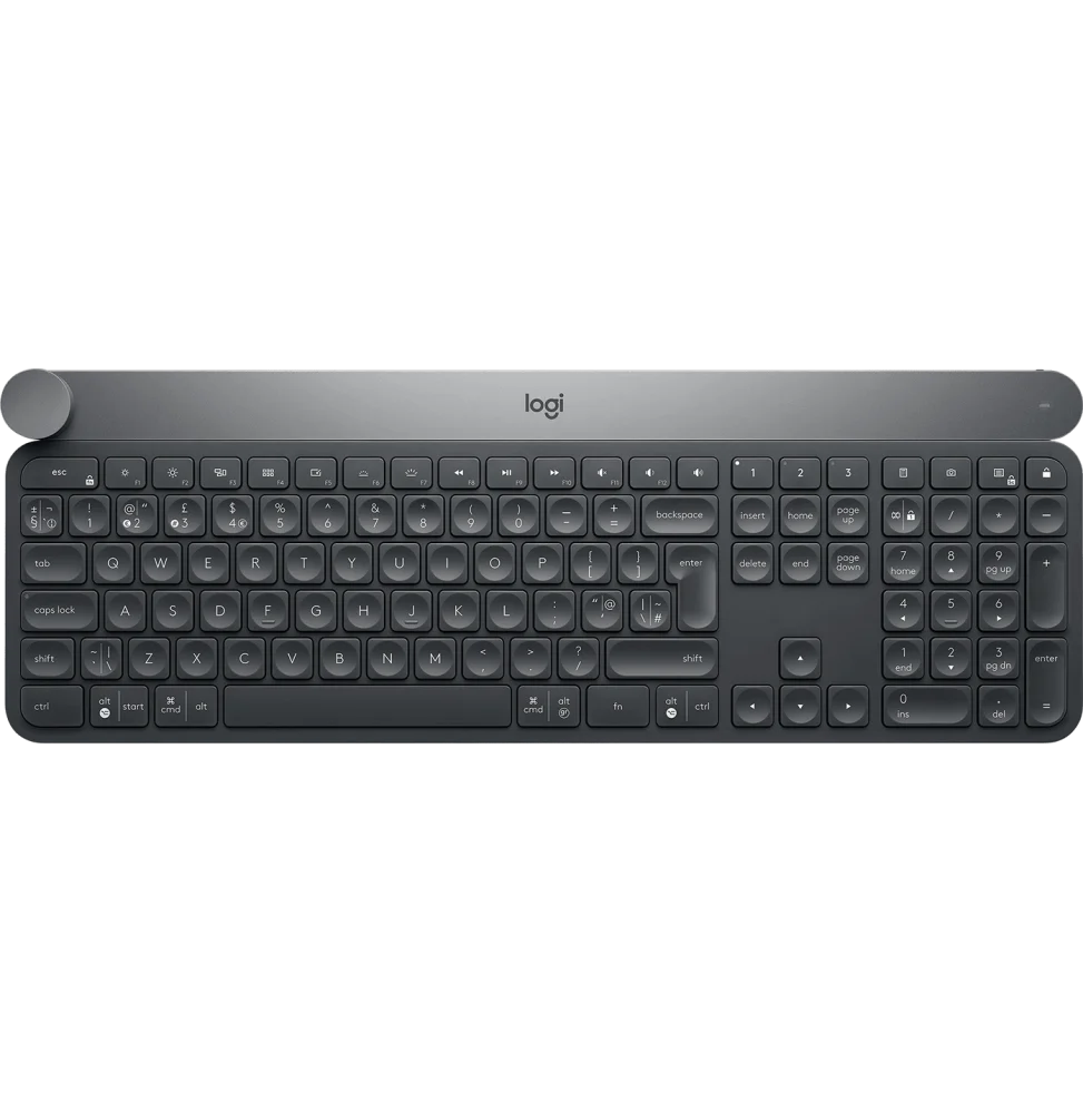 Craft Bluetooth Keyboard avec molette de saisie - GRAPHITE - FRA