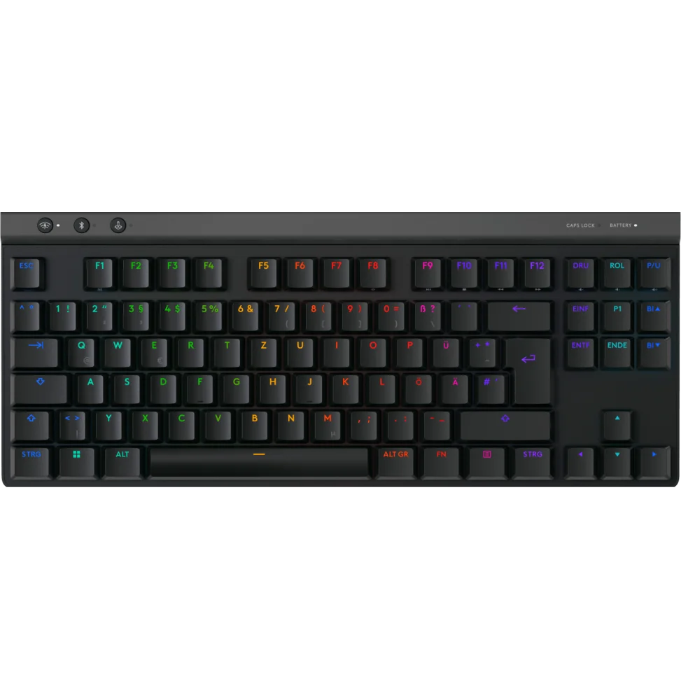 G515 LIGHTSPEED TKL Clavier Gaming Sans Fil - Noir - FRA - 2.4GHz/BT - Tactile