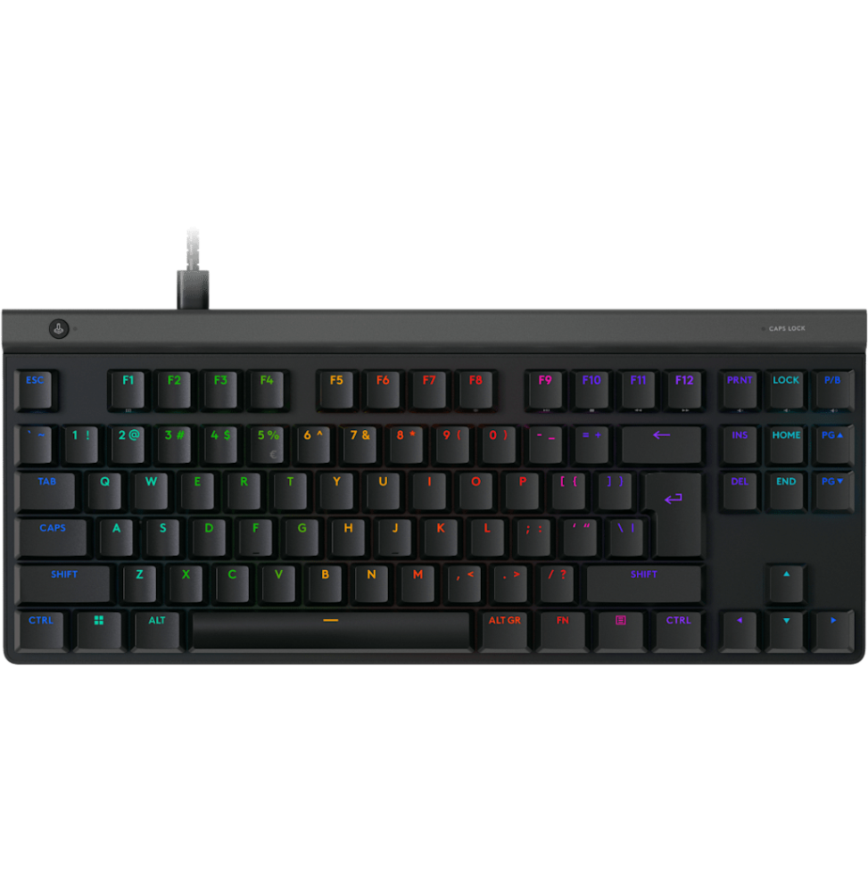 Clavier G515 TKL Filaire Gaming - Noir - US INT'L - USB