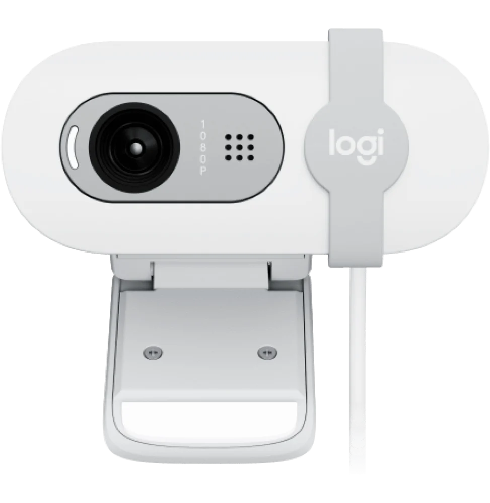 Webcam Brio 100 Full HD - Blanc Cassé - USB
