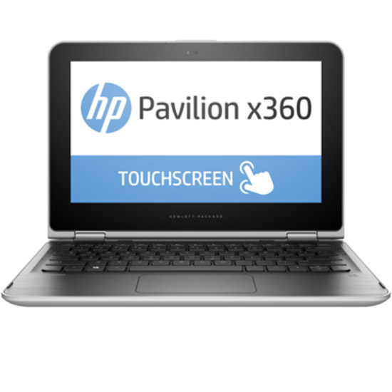 HP PAV X360 11" N3700 Quad 11.6" 4GB 500GB Windows8.1 Silver