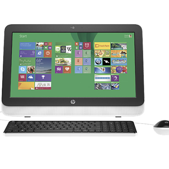 HP 20 AIO AMD E1-6015 4GB 500GB 19.45" AMD Radeon HD Win8.1