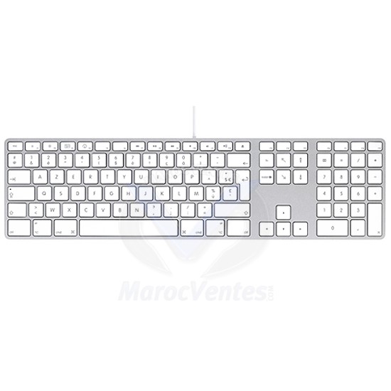Clavier avec pavé numérique (AZERTY français) MB110F-B