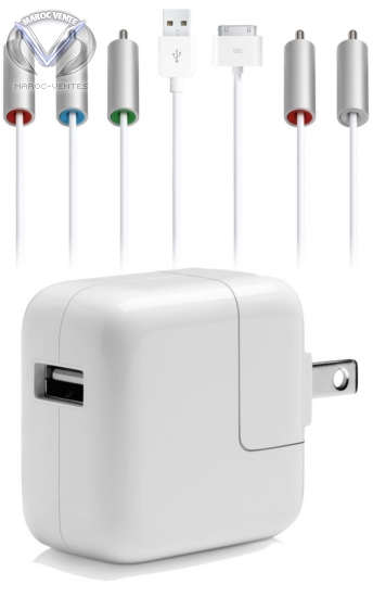 Cable APPLE AV iPod composante compatible nouvelle génération