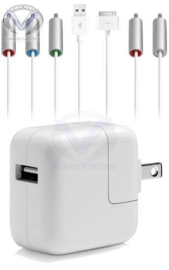 Cable APPLE AV iPod composante compatible nouvelle génération MB128Z/A