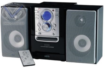 Micro chaine cd/mp3/radio /cassette 230V