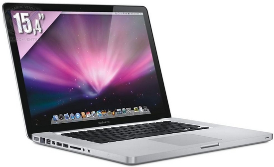 Macbook Pro 15" Intel core i7 quadricœur à 2Ghz 4Go 500Go