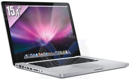 Macbook Pro 15" Intel core i7 quadricœur à 2Ghz 4Go 500Go MC721F/A