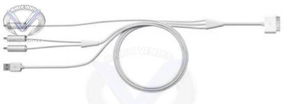 Cable APPLE AV iPod composante compatible ancienne génération MC748ZM/A