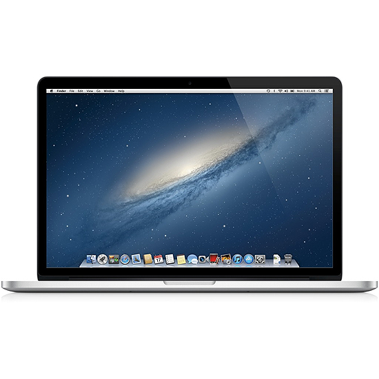 MacBook Pro Ecran Retina 15,4'' Intel Core i7 Quad-Core (2,6 GHz) OS X Lion